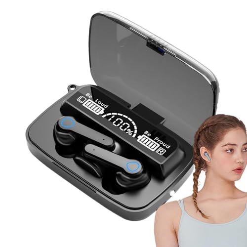 Noise avbokning öronproppar, sportheadset - vattentäta träningsöronproppar, digitala displaysporttillbehör, bärbara sporttillbehör för män, kvinnor