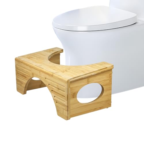 大きな森 竹製 トイレ 踏み台 子供 大人兼用 トイレステップ 2段階高さ調節 滑り止め加工 組立簡単 洗面所用 天然素材 耐荷重150kg DSL?006