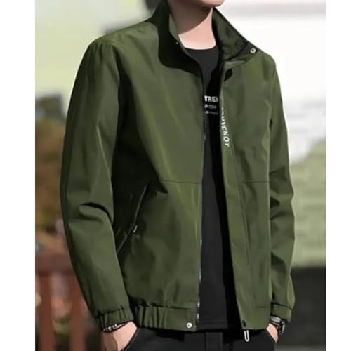 Image of MIA FASHION Men's Stylish Winter Jacket, Full Sleeve, Regular Fit | Stand Collar, Windcheater & Zipper Closure jacket