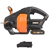 WORX Akku-Rohrreiniger 20V - 7,5m Flexwelle Für Verstopfungen Bis 50mm