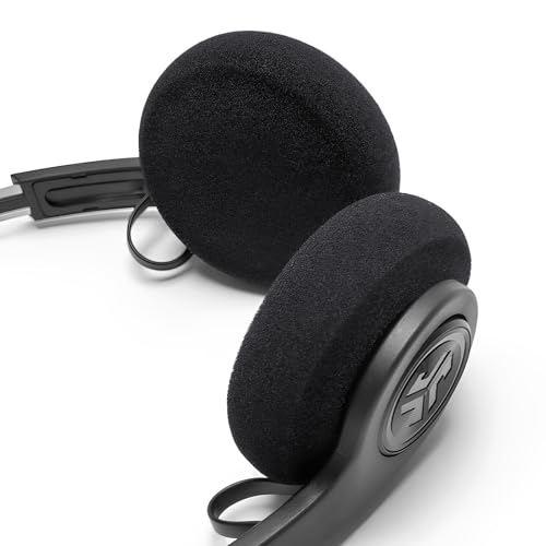 4 Pcs Replacement Earpads Cushion para auriculares JLAB Rewind, Rewind 2, Koss Porta Pro, KPH40, cubierta gruesa de espuma suave color negro y naranja miniatura 6