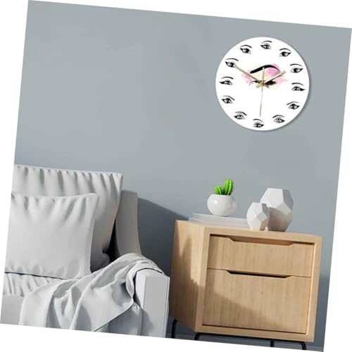 Horloge murale en PU haute précision Mobestech pour déco moderne