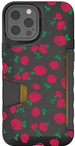 Smartish - Petalhead - iPhone 12 Pro Max Wallet Case - Wallet Slayer Vol 1 [Slim + Protective] Credit Card Holder - Fits iPhone 12 Pro Max