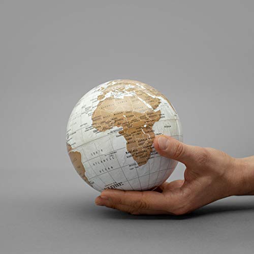 Globe terrestre rotatif de précision au design contemporain - 5