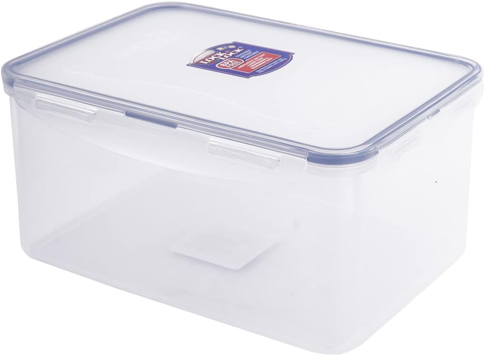 LOCK & LOCK 122-Fluid Ounce Rectangular Food Container, Short, 15-Cup