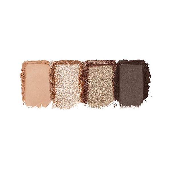 e.l.f. Bite-Size Eyeshadows, Creamy, Blendable, Ultra-Pigmented & Easy to Apply On-the-go, Long-lasting, Vegan & Cruelty-Free, Cream & Sugar, 0.12 Oz