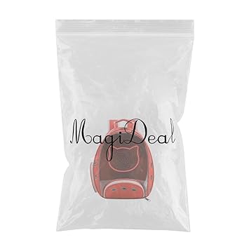 Aswadh Pet Carrier Backpack Space Capsule Dog Cat Outdoor Carrying Bag Red