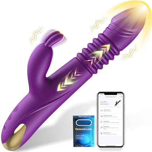 Orslum Vibromasseur Paar-Vibrator mit App