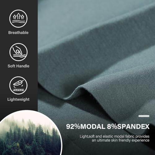 Arjen Kroos Underwear for Men Breathable Modal Boxer Briefs Silky Trunks Underpants4