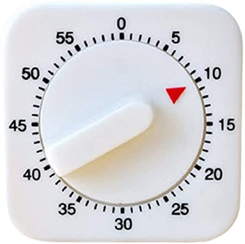 Timer Kitchen No Batteries Required Kitchen Timer Easy-to-Read Kitchen Utensils Cooking Mini Timer 60 Minutes Counter Cooking Sweets Making Cooking Timer Fashion Processed