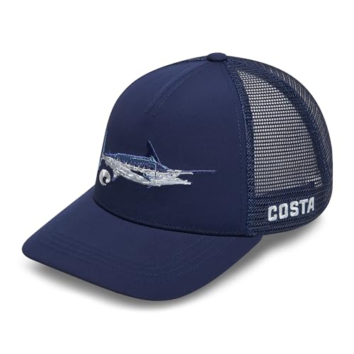 Costa Del Mar Costa Stitched Trucker Marlin
