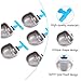 BESPORTBLE 5pcs Automatic Rabbit Water Feeder Stainless Steel Rabbit Drinking Bowl t Joint