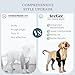 HAPPYHAO Adjustable Dog Elbow Brace with Shoulder Support,Dog Front Leg Brace for Torn Ligaments, Arthritis,Post-Operative Rehabilitation, Pressure Sores(Both Leg,XL)