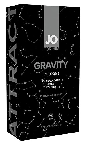 System JO Gravity Cologne Infused with Pheromones for Him, 3.7 Fluid Ounce