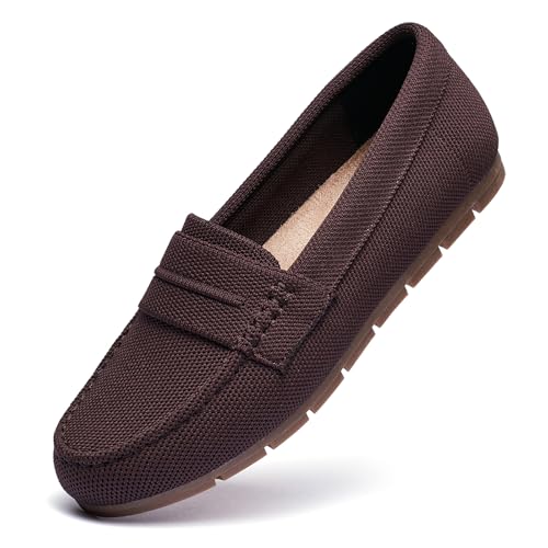 Cvistpieo Knit Memory Foam Loafers