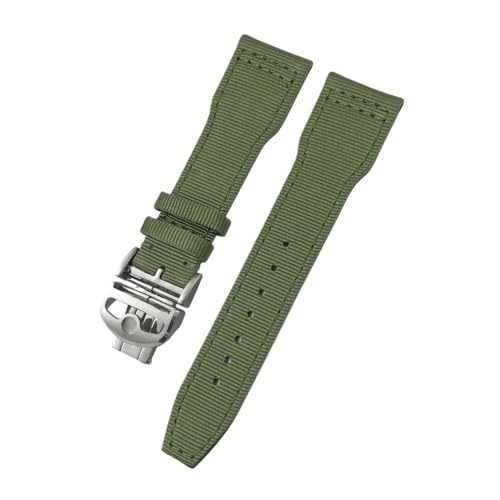 [ȓX] 21 ~[g 22 ~[giCLoXvoh Fit For IWC jo[TpCbg}[N 18 Xsbgt@CAt@C^[|gKV[YubNO[vXgbv(Green Silver Foldin