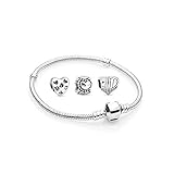 AKKi bietet Stylischen Schmuck Schöne Damen oder Herren Armbänder modische Ohrringe Charms Italian Bettelarmband Creolen aus Edelstahl 925 sterling silber-dream Charm Club Karabinerverschluss