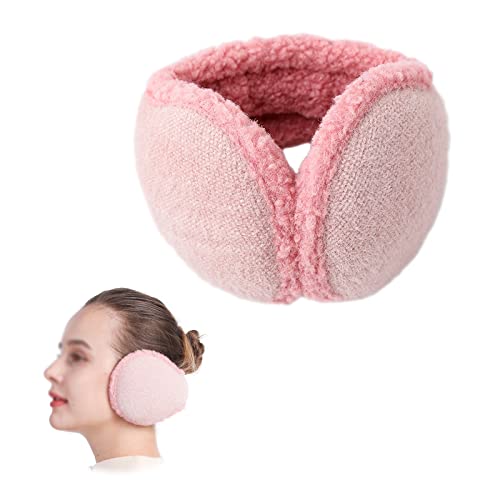 Ltsbaed Winter Ohrenschützer Rücken Klappbar Ohrenschützer Ohrenwärmer Winter Ear Muffs Fleece Ohrenschützer Outdoor Ohrenmuscheln für Draußen Kaltes Wetter KinderHerrenDamen Winterzubehör (B) Cover