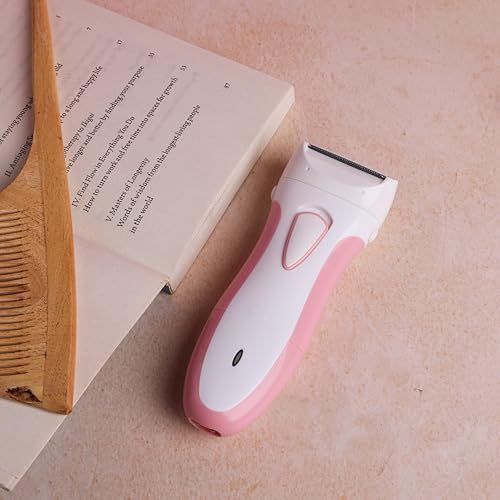 Image of Concepta Trimmer for Women Private Part - Rechargeable Double Razor Shaver - For Underarms, Bikini Line, Hands, and Legs - Battery Powered Trimmer for Women
