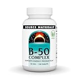 Source Naturals B-50 Complex - Supports Energy Production* - 50 mg - 100 Tablets
