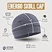 OutdoorEssentials Skull Cap for Men & Women-Helmet Liner,Winter Fleece Cycling Cap, Under Helmet Skull Cap & Running Bike Cap
