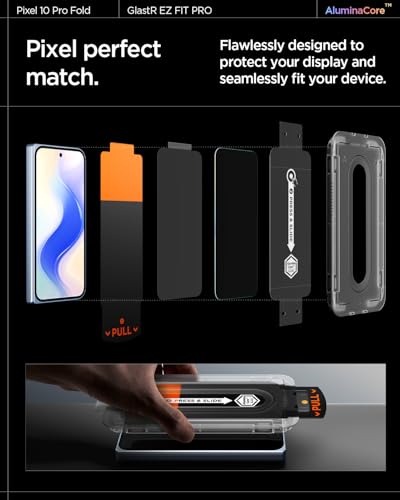 Spigen GlasTR EZ FIT Pro Screen Protector for Pixel 10 Pro Fold - image 8