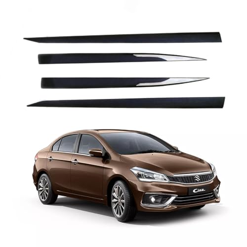 Image of Car Door Body Side Beading /Molding /Cladding for Maruti Suzuki Ciaz Set of 04