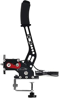 RASTP 64Bit PC USB Handbrake With Clamp for SIM Racing Games Logitech G27 G25 G29 T500 T300 FANATECOSW LFS DIRT RALLY.2,Black