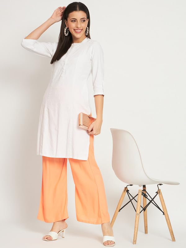 Image of Soft Colors Women Regular Fit Pocket Palazzo