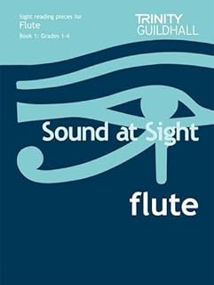 Sound at Sight Flute Book 1: Grades 1-4: Sample Sight Reading Tests for Trinity Guildhall Examinations (Sound at Sight: Sample Sightreading Tests) by Rae, J. (2007) Sheet music