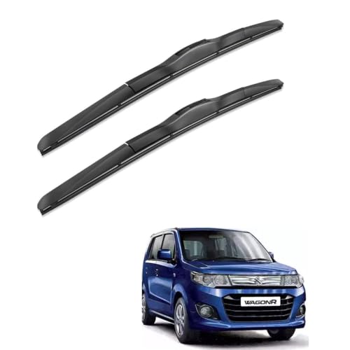 Image of Oshotto Frameless (O.E.M Type) Wiper Blades Compatible with Maruti Suzuki WagonR (20 inch / 16 inch)