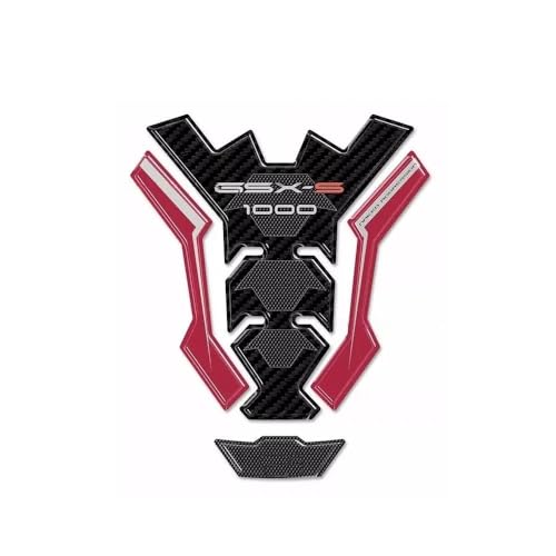 Protection réservoir pour GSX-S 1000 2024 autocollant latéral noir