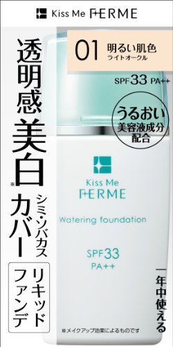 FERME / Watering Foundation 01 Light Ochre SPF33 PA++