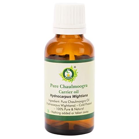 R V Essential Pure Chaulmoogra Carrier Oil 30ml Cover