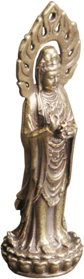 Adorno de Budas Estatua de Buda Avalokitesvara Estatua de Buda Kuan Yin Buddhism Figurine Diosa de la Misericordia Figura de Buda Guan Jin en