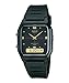 Produktbild Casio AW48HE-1AV Herren-Armbanduhr mit schwarzem Kunstharzband, analog, digital, Dual-Zeitzonenuhr