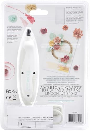 Outil spinning USB We R Memory Keepers multicolore pour création de perles