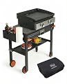 JiRiCHMi Grill Table For Blackstone Griddle 22 and 17 Inch, Grill Carts and 22 inch Griddle Cover, Foldable Quickly Blackstone Stand Suitable for Travel/Camping And Outdoor Meals