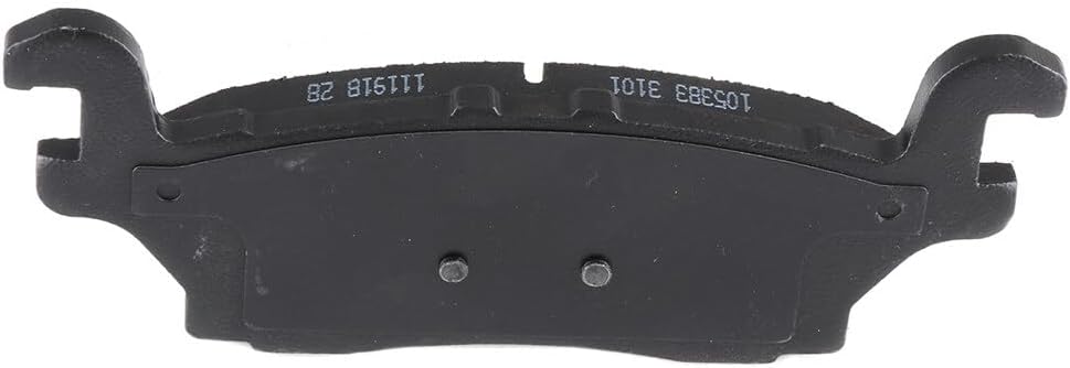 LSAILON [D1120] Rear Semi-Metallic Disc Brake Pads Set For Hummer H3 2006-2010,For Hummer H3T 2009-2010 [4PCS]