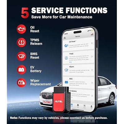 Autel OBD2 Scanner Autel MaxiAP AP2500 Bluetooth Code Reader Oil Reset TPMS BMS Reset All-System Code Read/Clear 45+ Car Brands Work with Android/iOS Upgrade AL329 AP200 AP200H