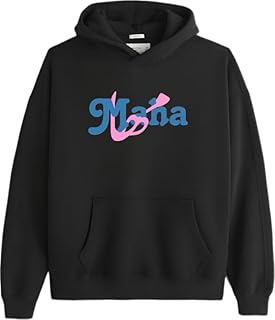 Maha Hoodie back أسود