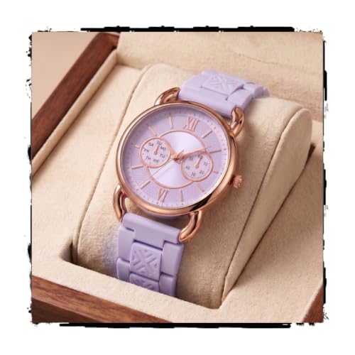 Image of Shocknshop Analog Women Watches Ladies Rose Gold Round Dial Metal Strap Wrist Watch for Woman and Girls -WCH196