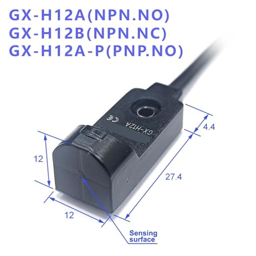 Capteur de proximité GX-H8A inductif rectangulaire pour détection industrielle