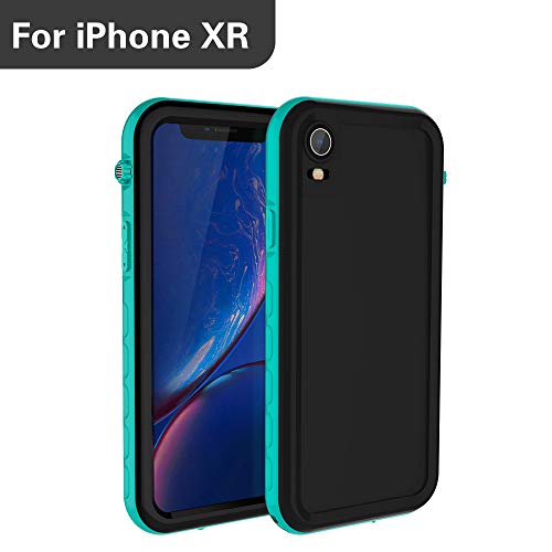 MIZUSUPI iPhone Xr Waterproof Case, Underwater Full Sealed IP68 Certified Waterproof Case Dustproof