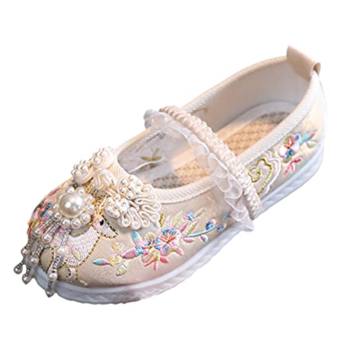 Cute Shoes Fir Girls New Girls Handmade Shoes Children Embroidered Shoes Shoes Baby Antique Sandals for Girls