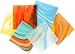 On Sale! COE 96 Deluxe System 96 Assorted Fusible Glass Pack - 4 X 4 Sheets - 6 Pack