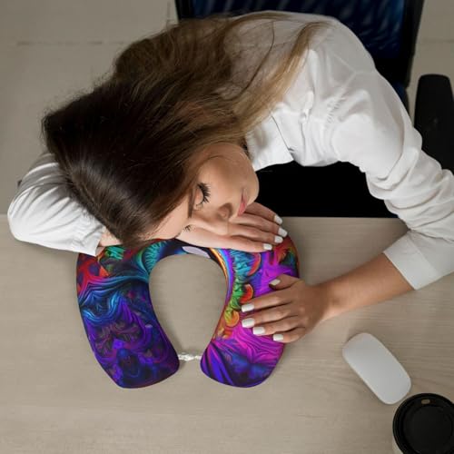 Almohada en forma de U Espuma Viscoelástica 30x25 cm miniatura 7