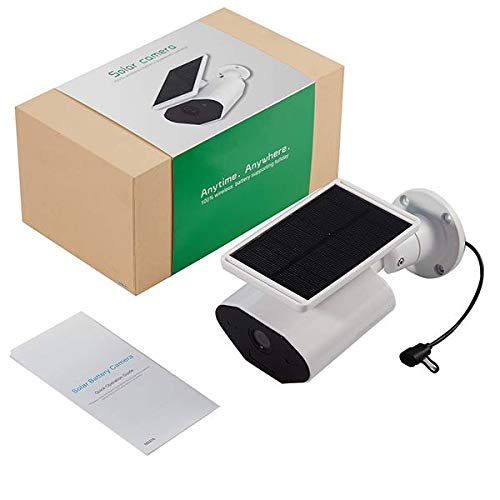 Câmera de Segurança Ip Energia Solar Recarregável Sem fio Prova Dagua L4