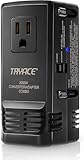 TryAce Travel Voltage Converter Adapter Combo, 2000W Power Converter Step Down 220 to 110V for Hair Dryer Steam Iron Electric Kettle, Power Adapter Worldwide Charging for Cell Phone EU/UK/AU/US Plug