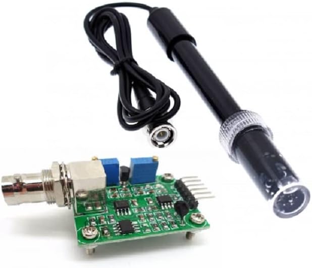 Analog pH Sensor Electrode Kit with Amplifier Circuit